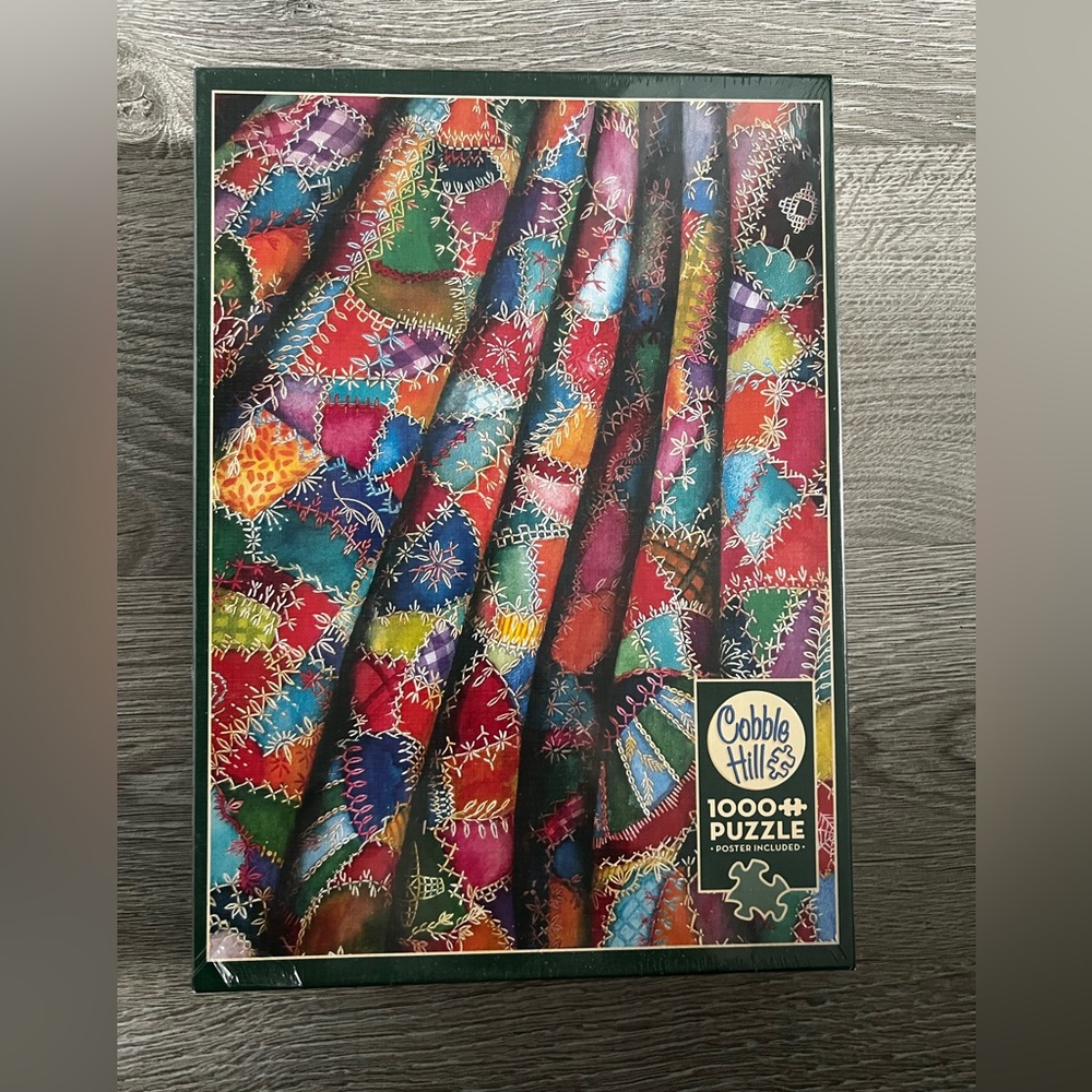 Cobble Hill 1000pcs Quilt Puzzle -brand new